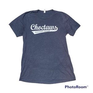 Bella Canvas; Mississippi College T-Shirt – Grayish Blue; Women’s Medium; EUC